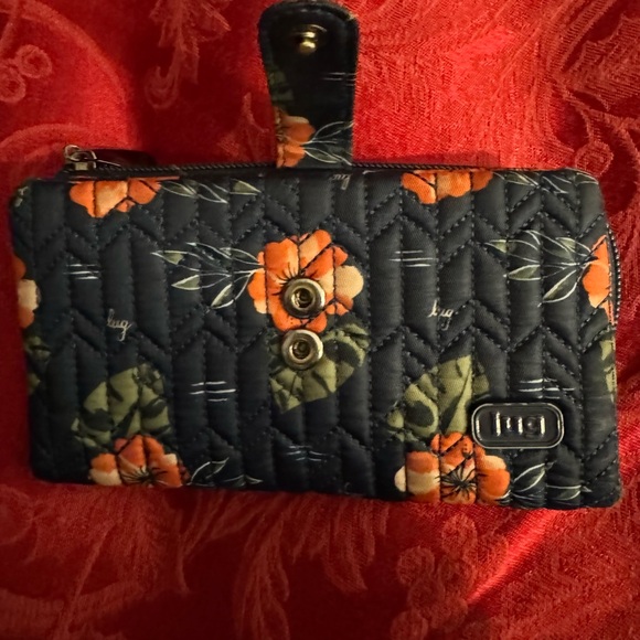 LUG TRAM  Women’s Wallet Florals 7”x3.5” Good Condition - Picture 6 of 12